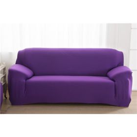 Solid Corner Sofa Covers Couch Slipcovers Elastica Material Sofa Skin Protector Cover Sofa Armchair (Option: 15-One seat)